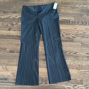 Charlotte Russe Black Pinstripe Pants
